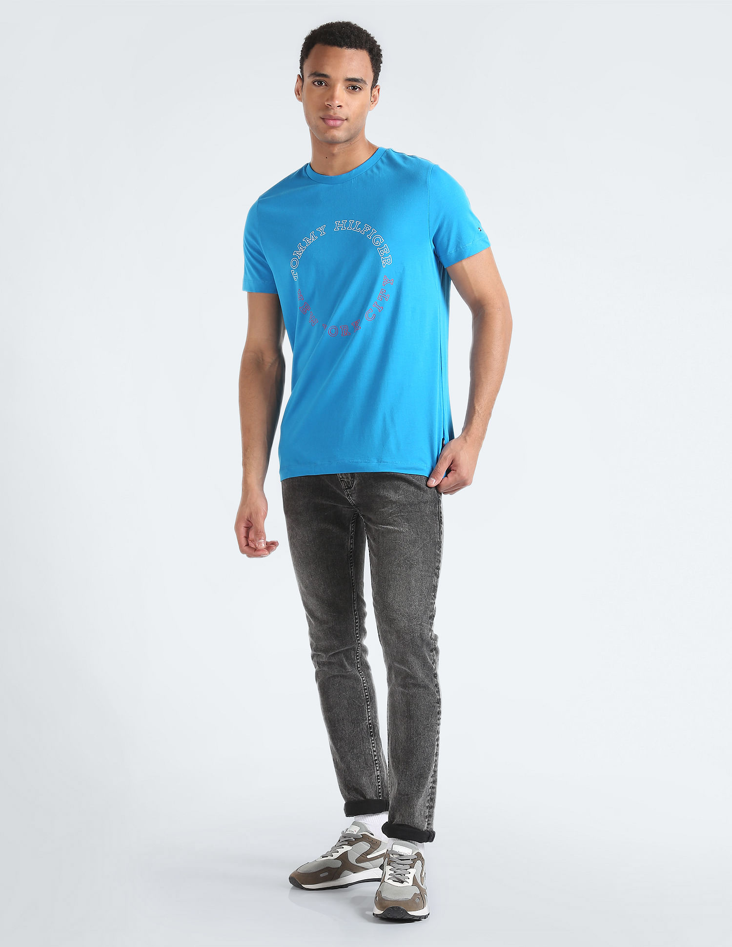 Tommy Hilfiger Circular Monotype Slim T-Shirt