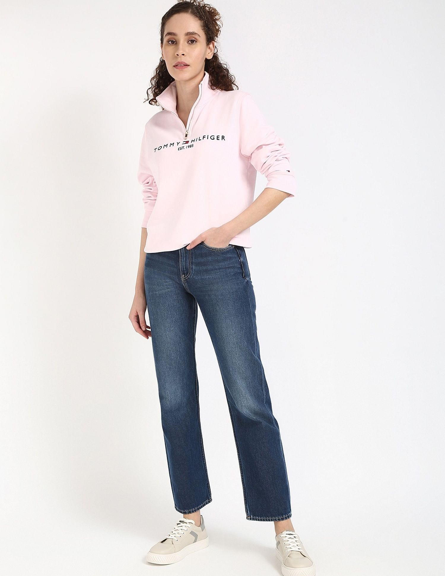 Tommy Hilfiger Regular-Fit Cotton High-Neck Sweatshirt