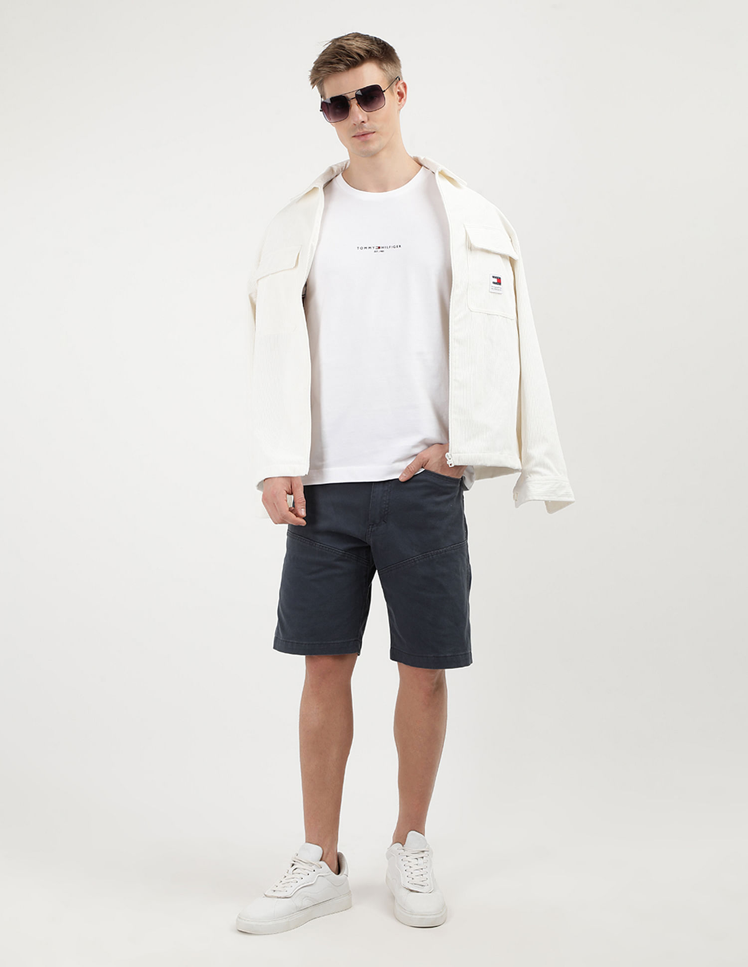 Tommy Hilfiger Logo Tipped Short Sleeve T-Shirt