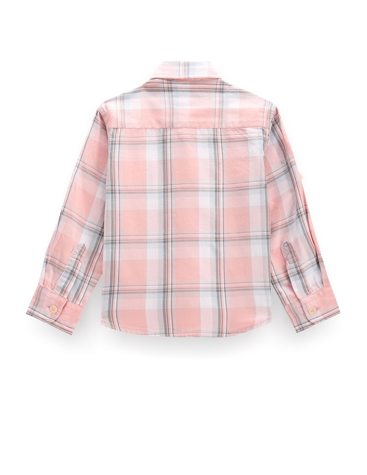 U.S. Polo Assn. Kids Boys Plaid Check Super Slim Fit Shirt