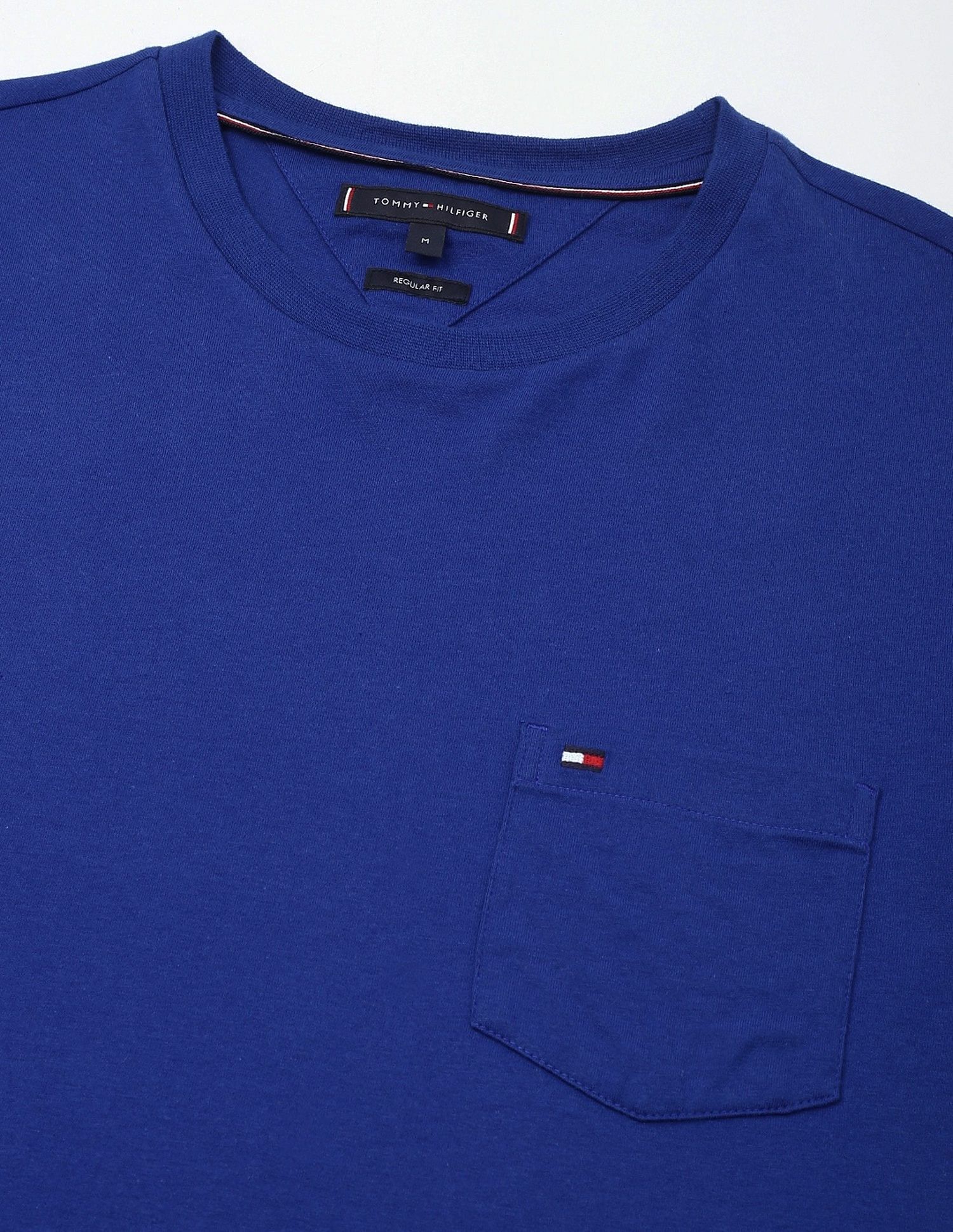 Tommy Hilfiger Solid Regular-Fit Cotton T-Shirt