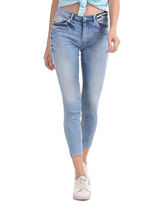 Flying Machine Women Twiggy Push up Skinny Fit Jeans
