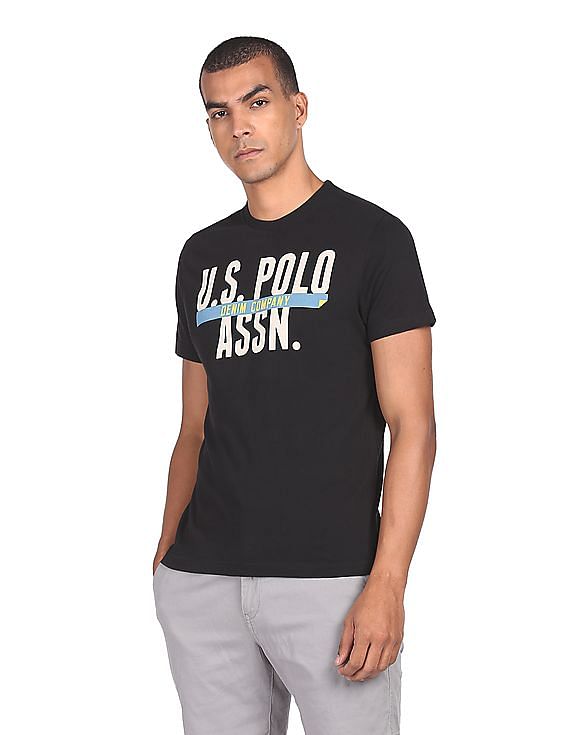 Buy U.S. Polo Assn. Denim Co. Cotton All Over Print T-Shirt - NNNOW.com