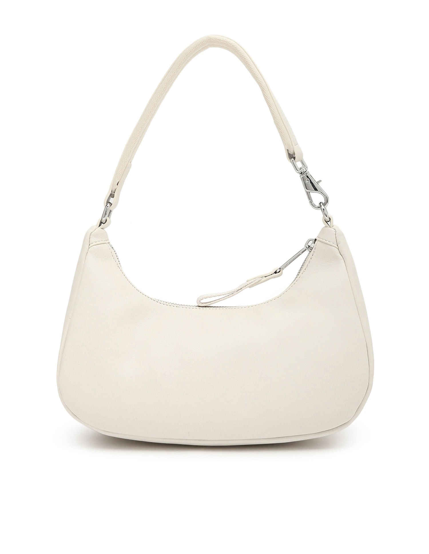 Tommy Hilfiger Logo Beige Pu Shoulder Bag