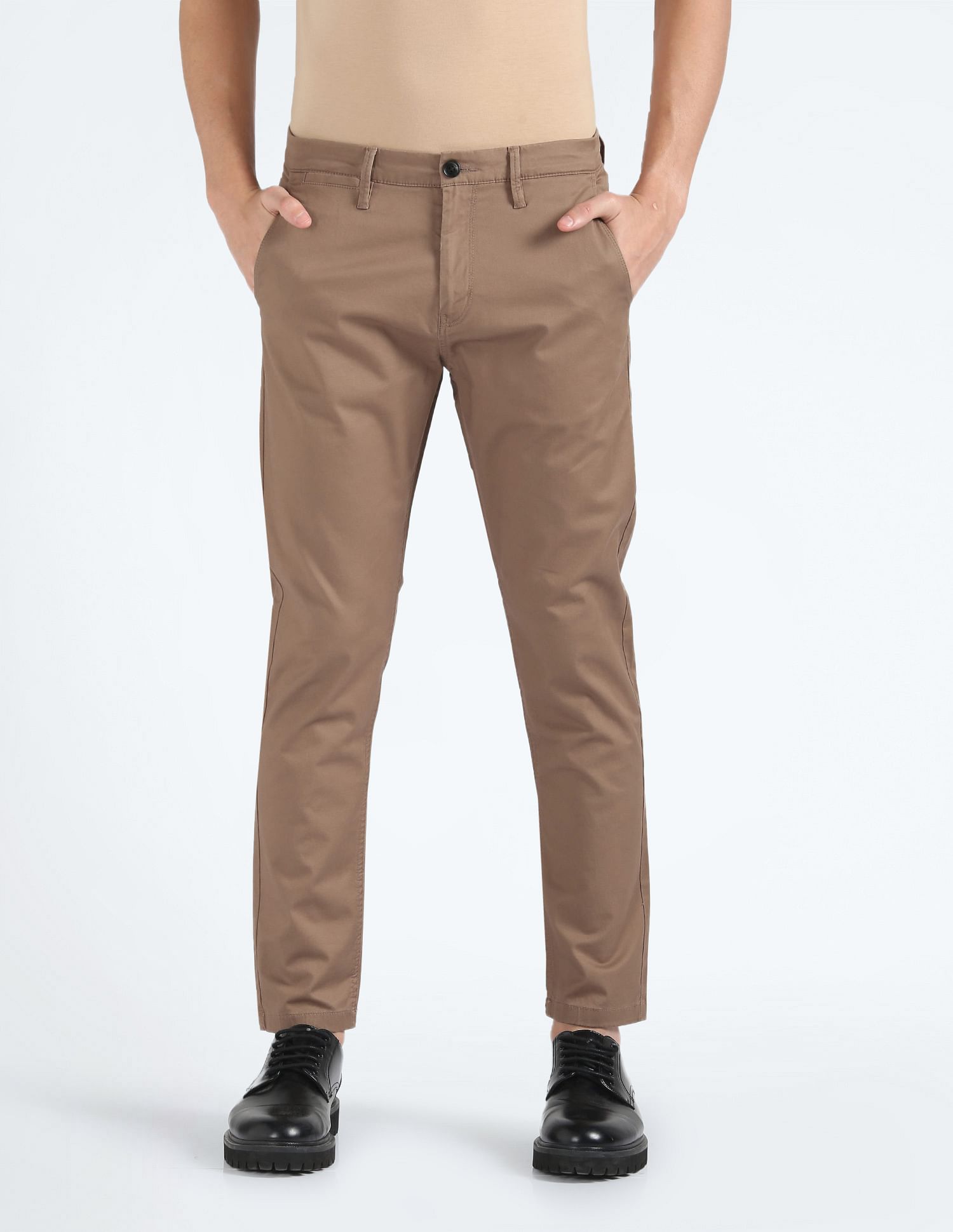 Flying Machine Solid Twill Trousers