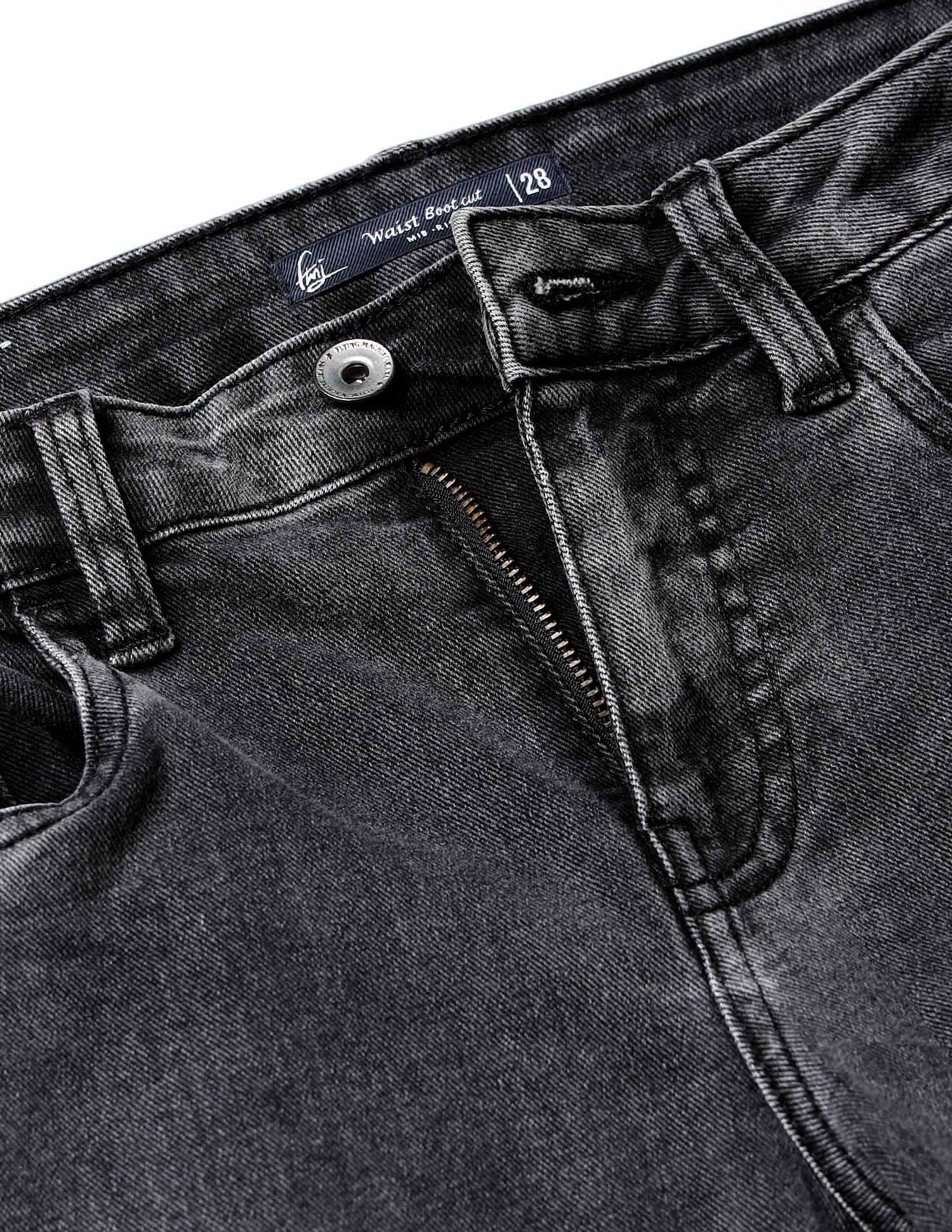 Flying Machine Women Mid Rise Rinsed Bootcut Fit Jeans