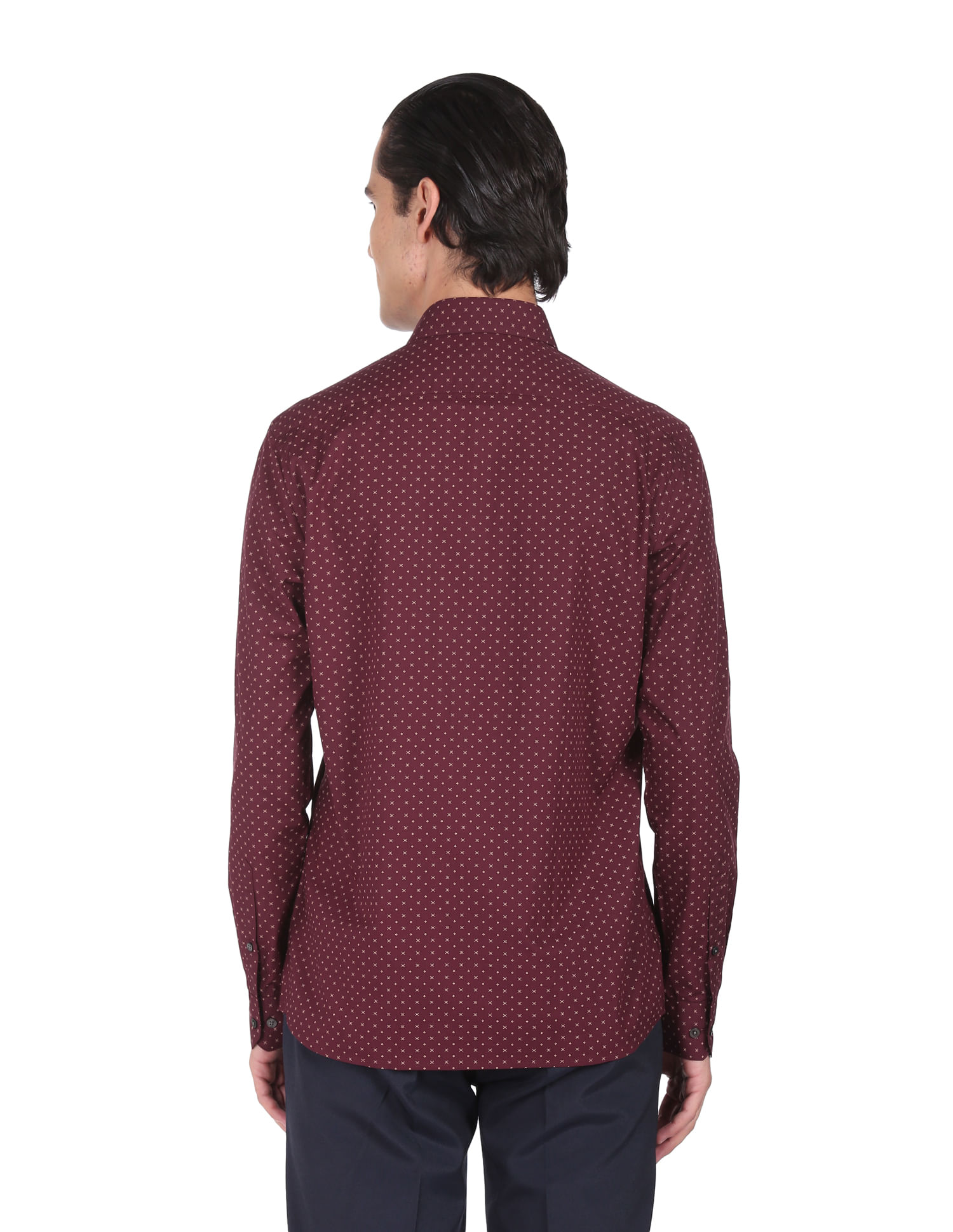 Buy Arrow Geometric Print Pure Cotton Shirt - NNNOW.com