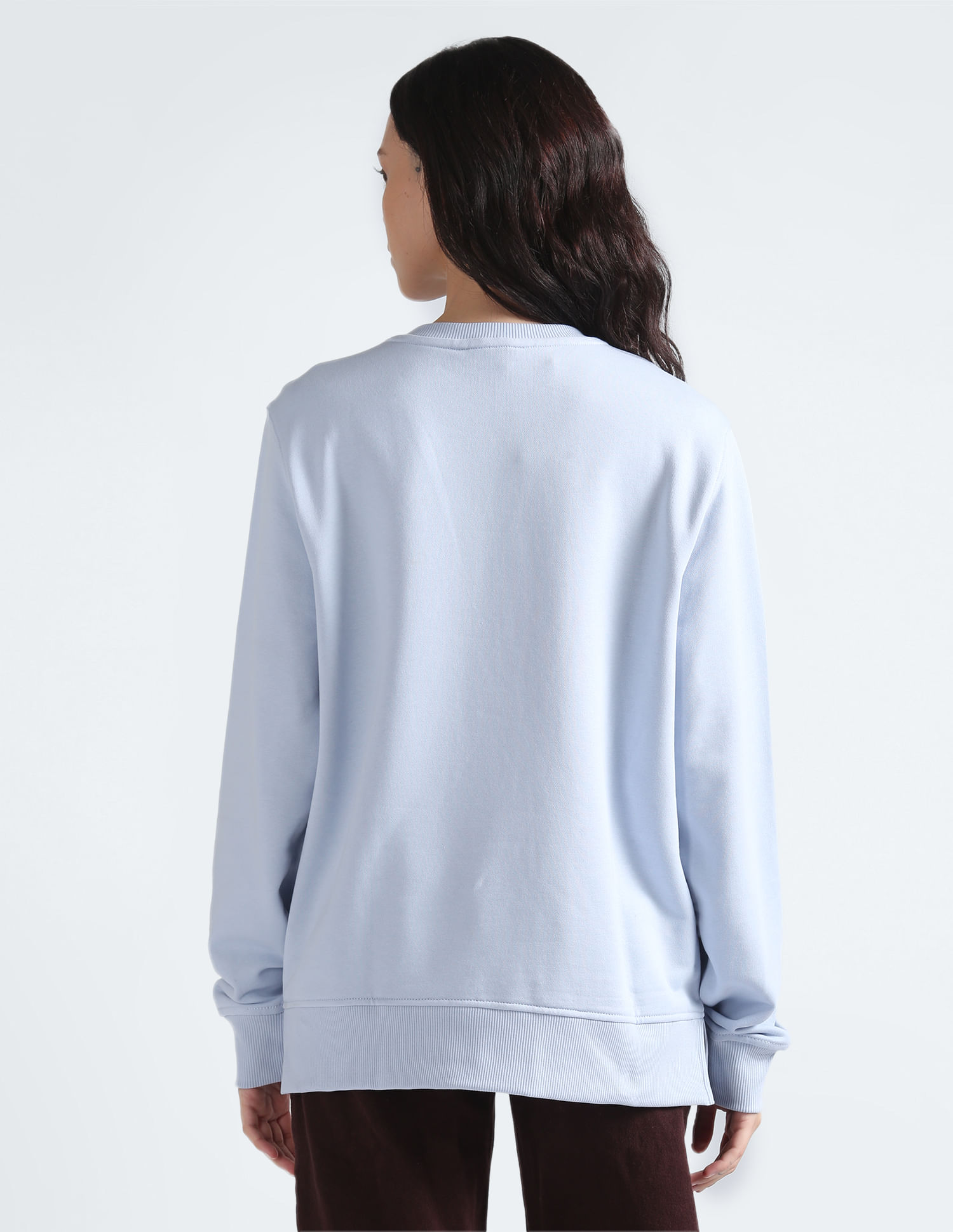 Tommy Hilfiger Crew Neck Brand Embroidered Sweatshirt