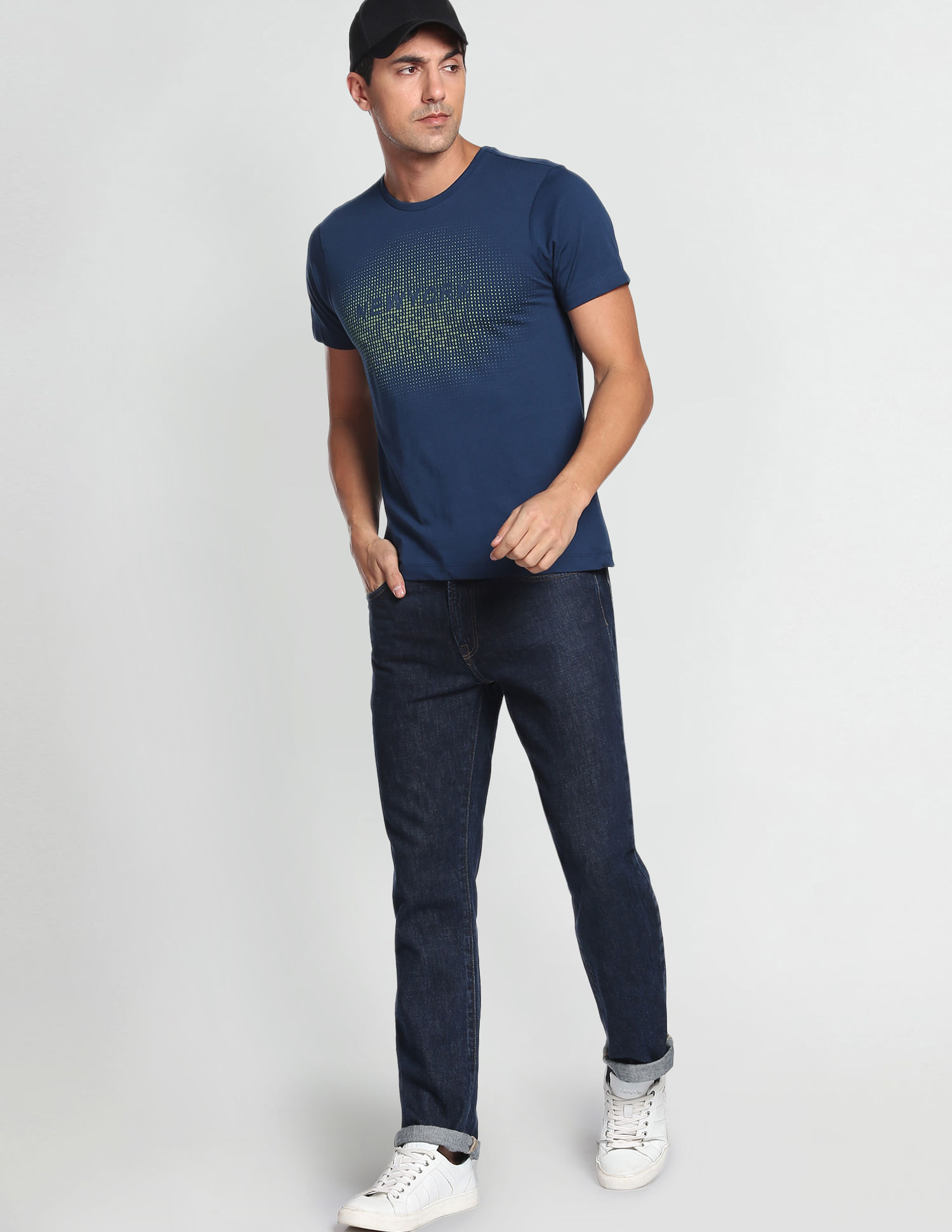 Arrow Newyork Digital Printed T-Shirt