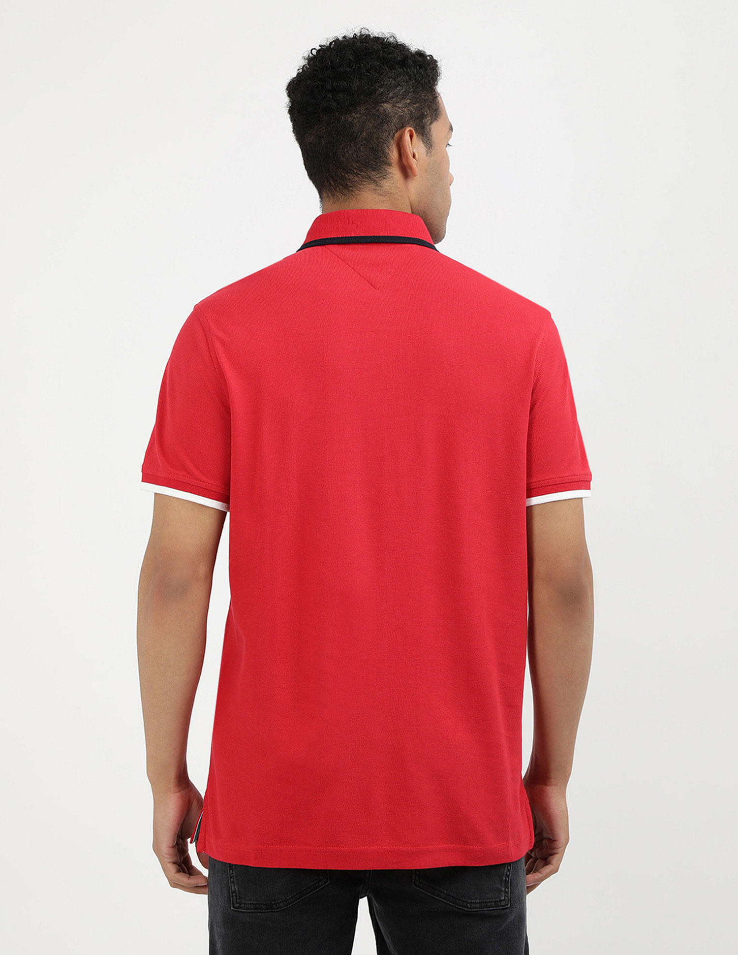 Tommy Hilfiger Custom Fit Cotton Polo Shirt