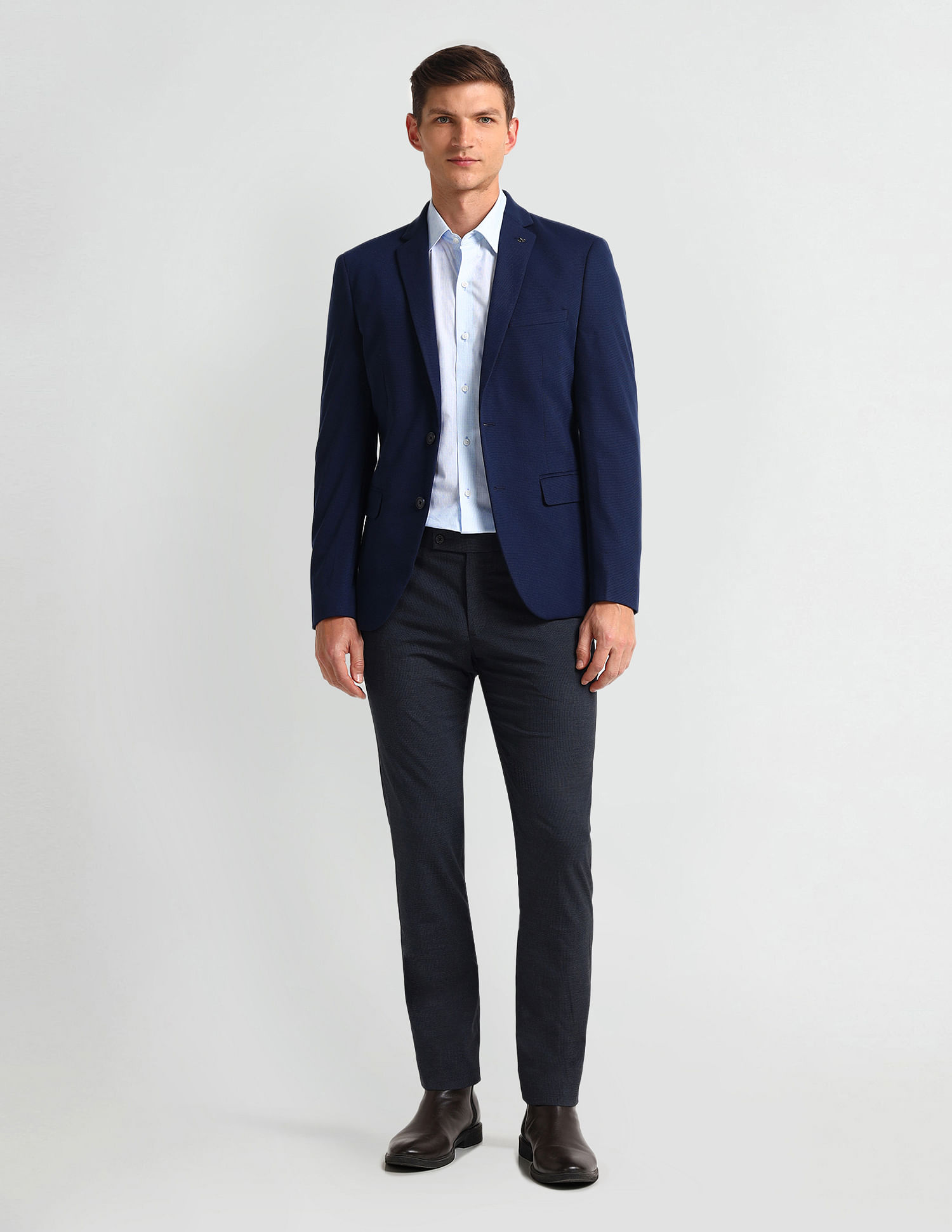 Arrow Manhattan Slim Fit Dobby Shirt