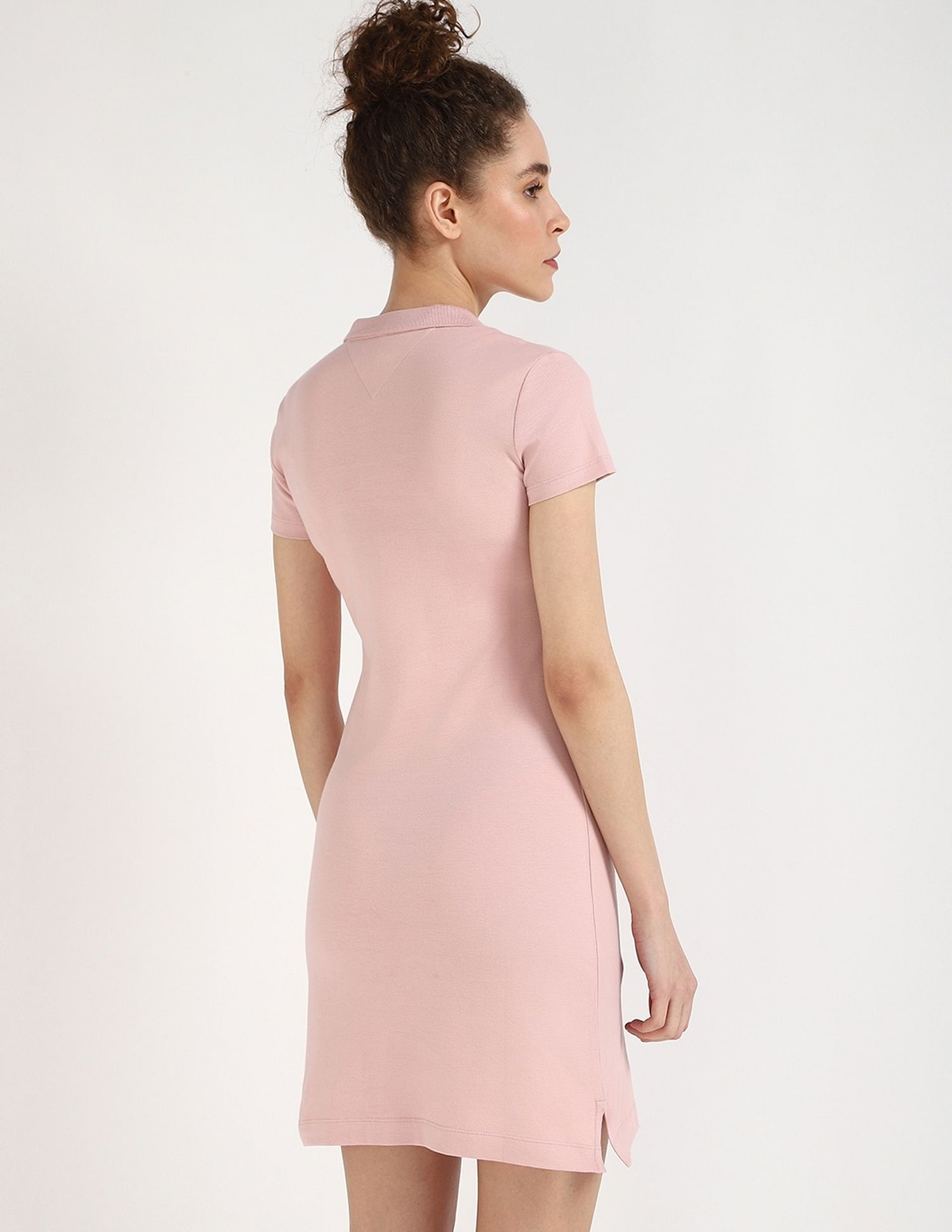 Tommy Hilfiger Cotton Polo Collar T-Shirt Dress