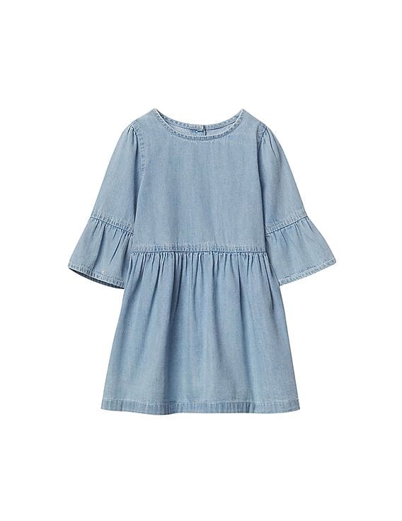 gap chambray dress