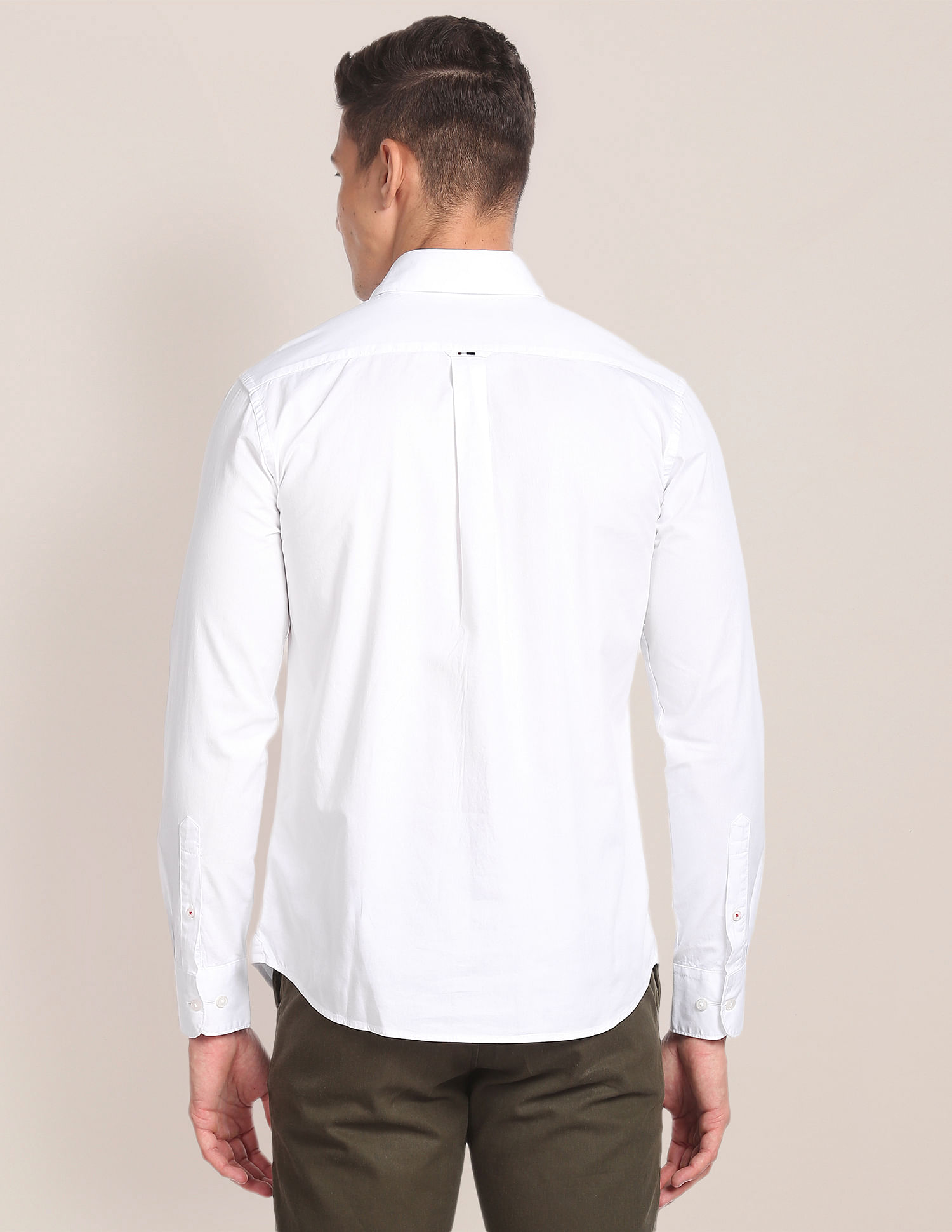 U.S. Polo Assn. Dyed Stripe Solid Shirt