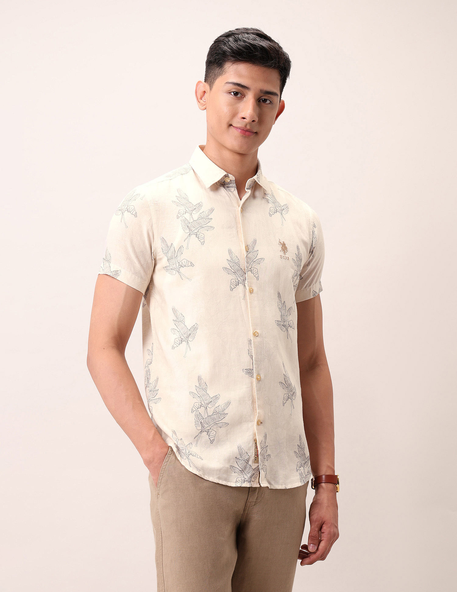 U.S. Polo Assn. Denim Co. Tropical Regular Fit Shirt