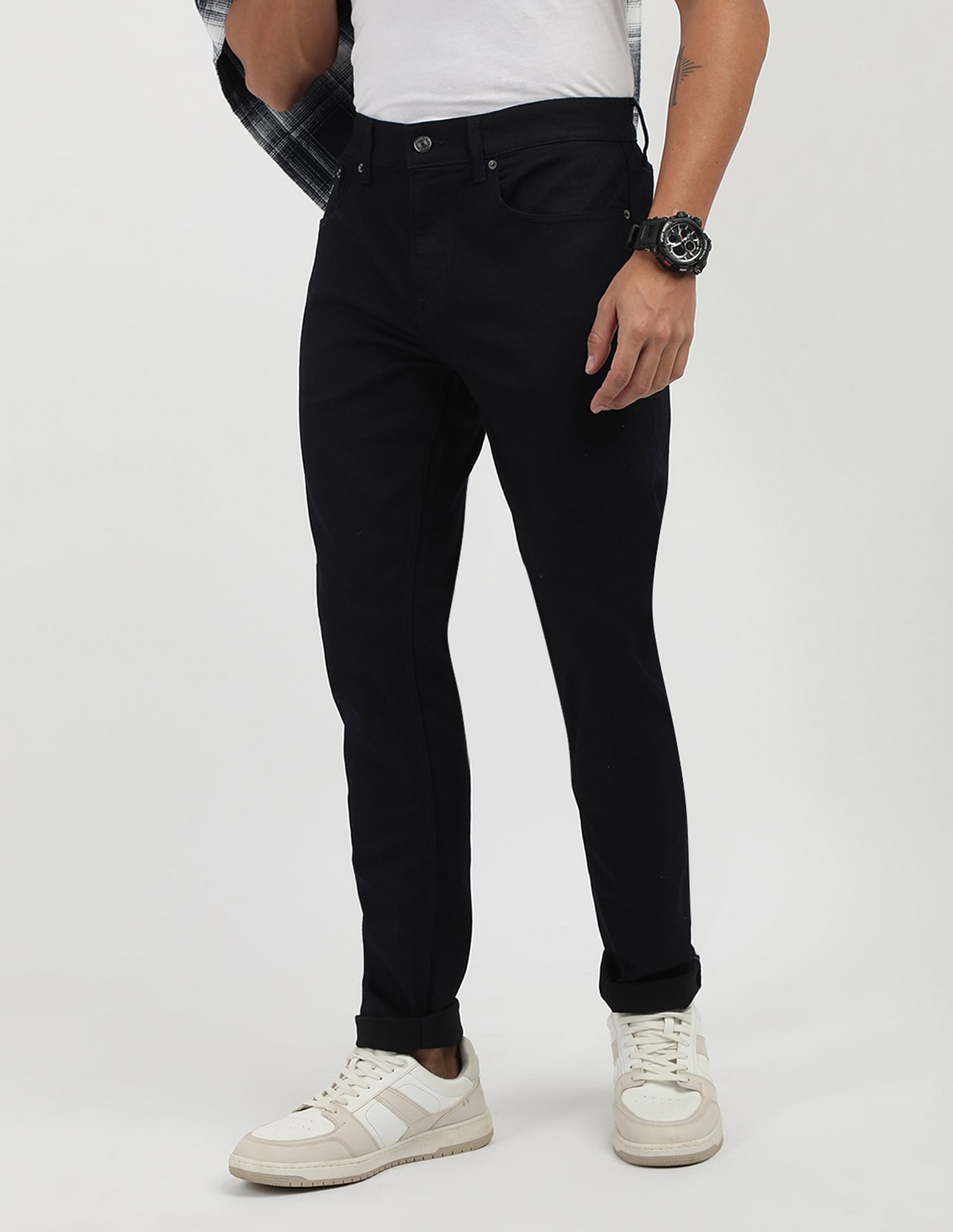 Tommy Hilfiger Slim Tapered Fit Rinse Jeans