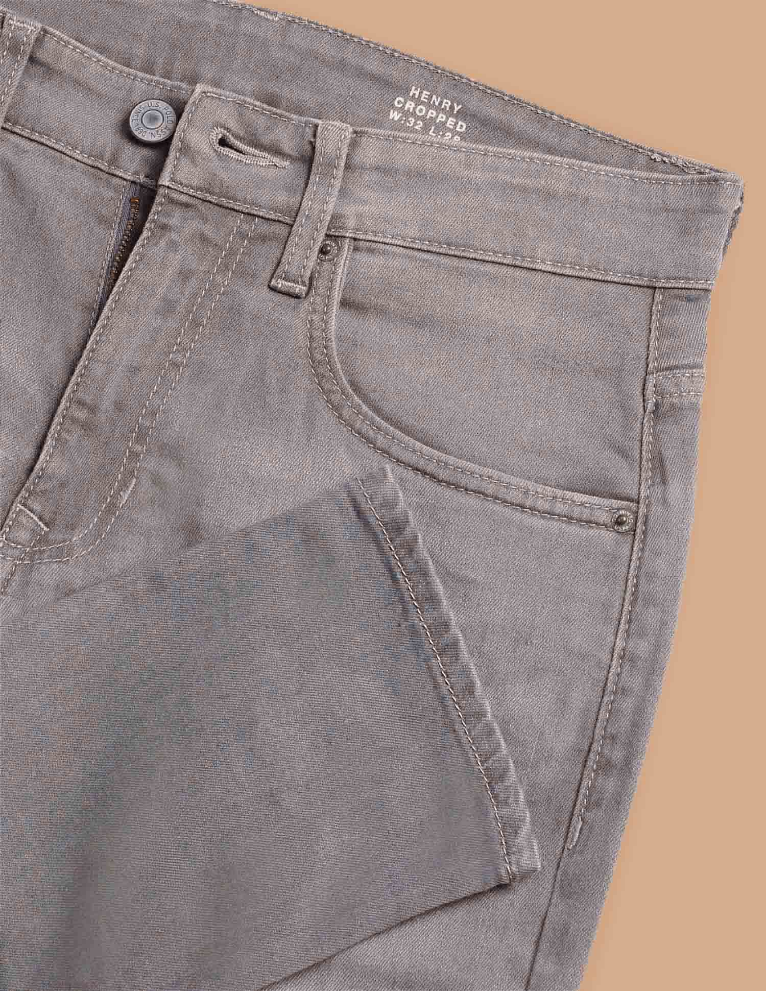 U.S. Polo Assn. Denim Co. Henry Cropped Fit Grey Jeans