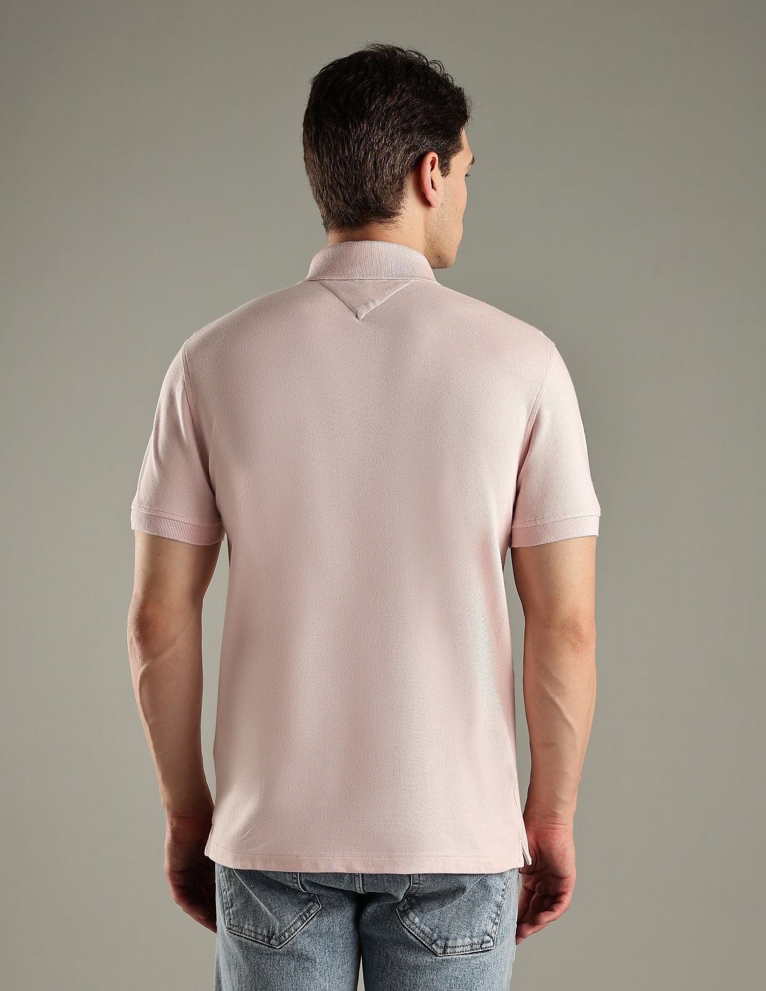 Tommy Hilfiger Striped Slim-Fit Cotton Polo T-Shirt