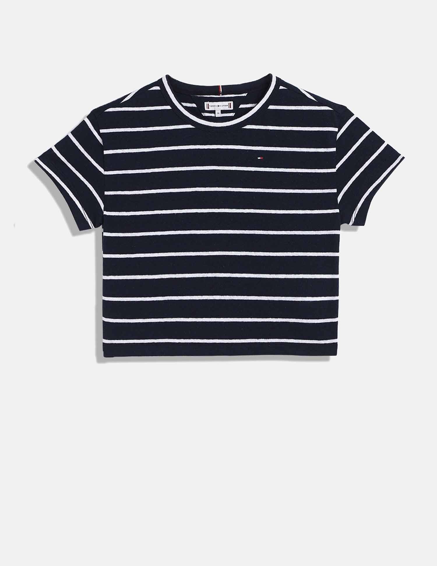 Tommy Hilfiger Kids Girls Classic Navy T-Shirt