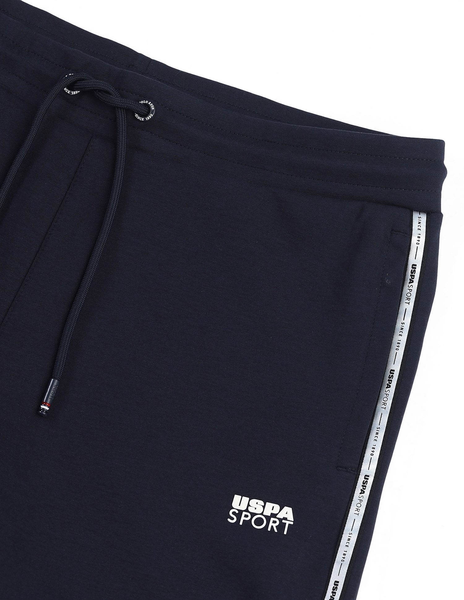 USPA Active Mid Rise Solid Active Track Pants