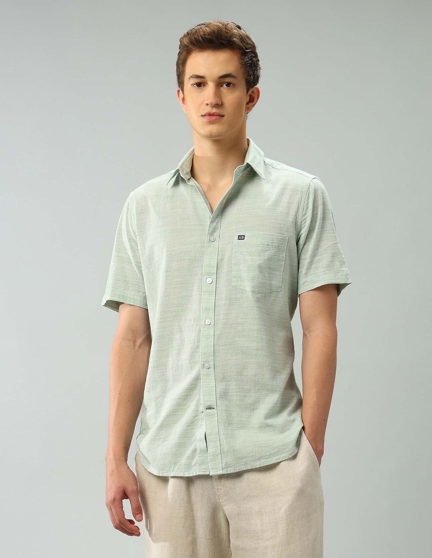 Arrow Sport Air Soft Regular Fit Abstract Shirt