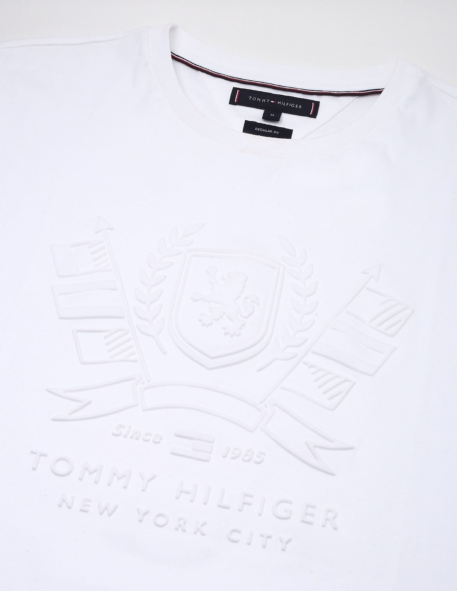 Tommy Hilfiger Logo Regular-Fit Cotton T-Shirt