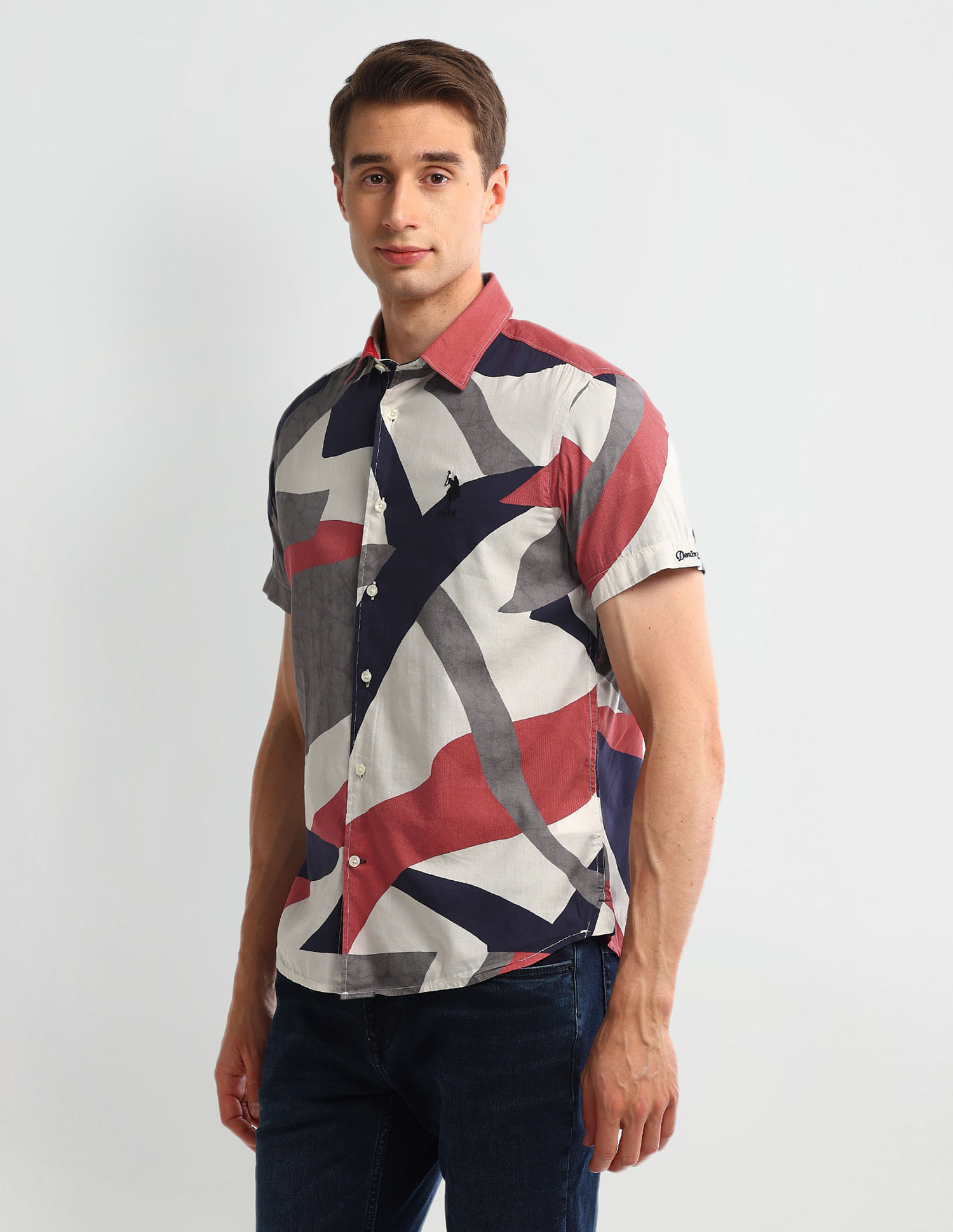 U.S. Polo Assn. Denim Co. Cotton Slim Fit Shirt