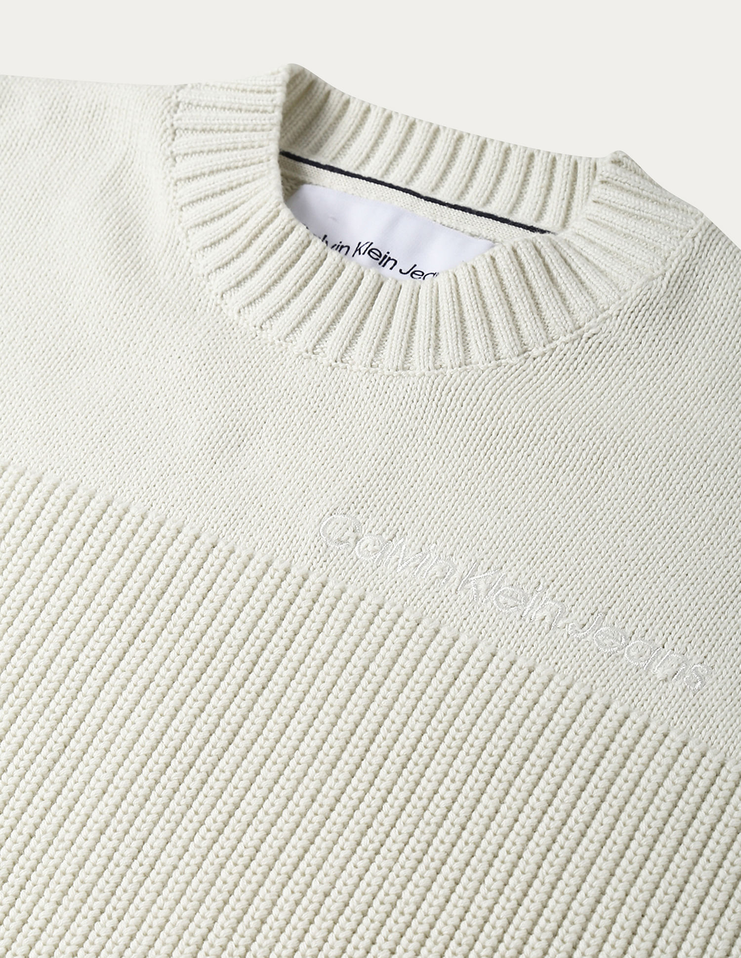 Calvin Klein Organic Cotton Crew Neck Sweater