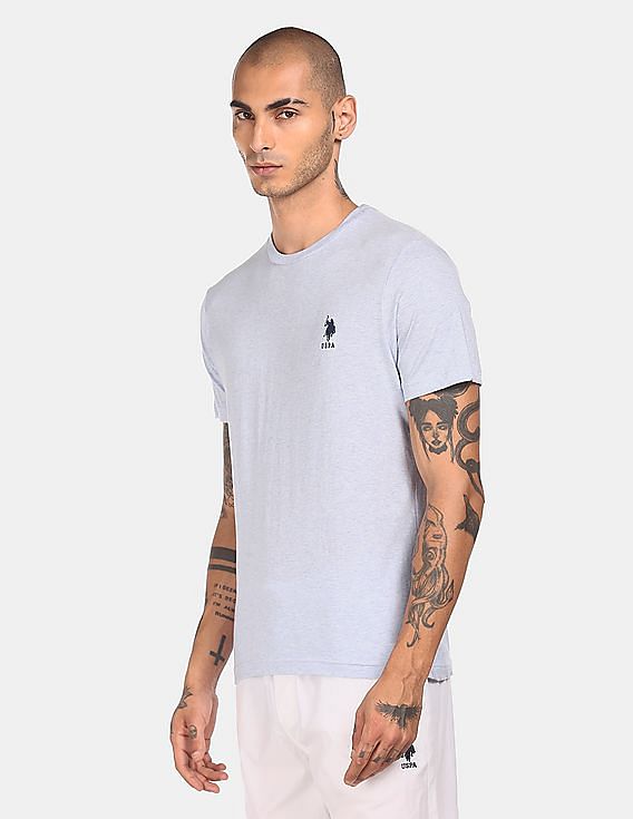 uspa white t shirt