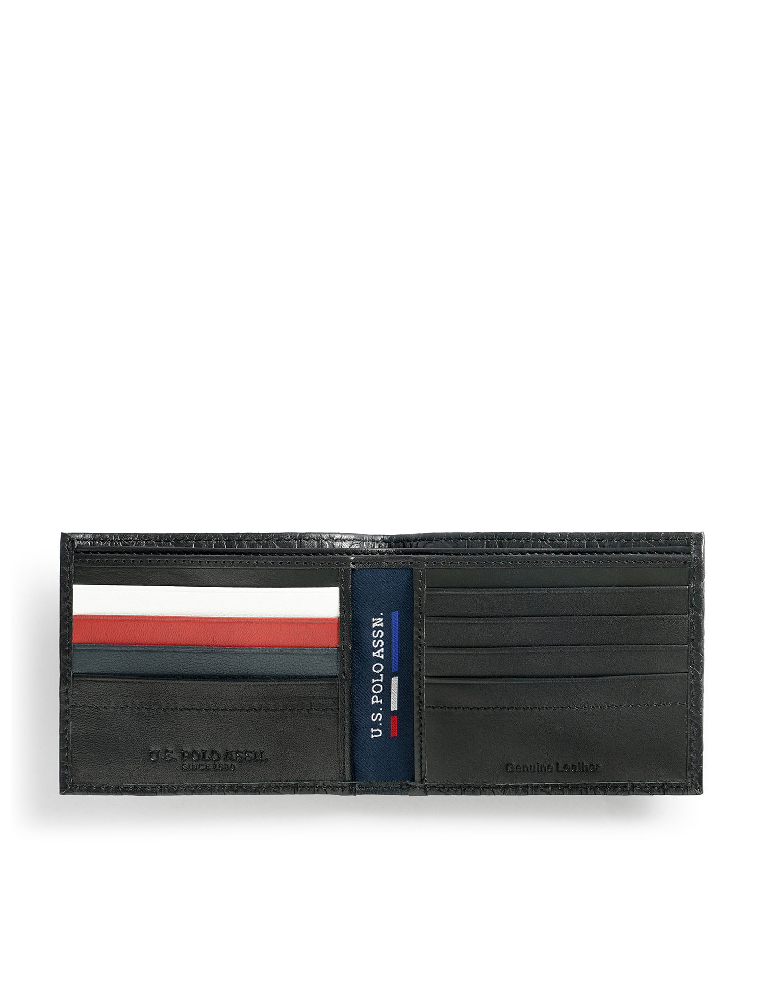 U.S. Polo Assn. Bi-Fold Debossed Wallet
