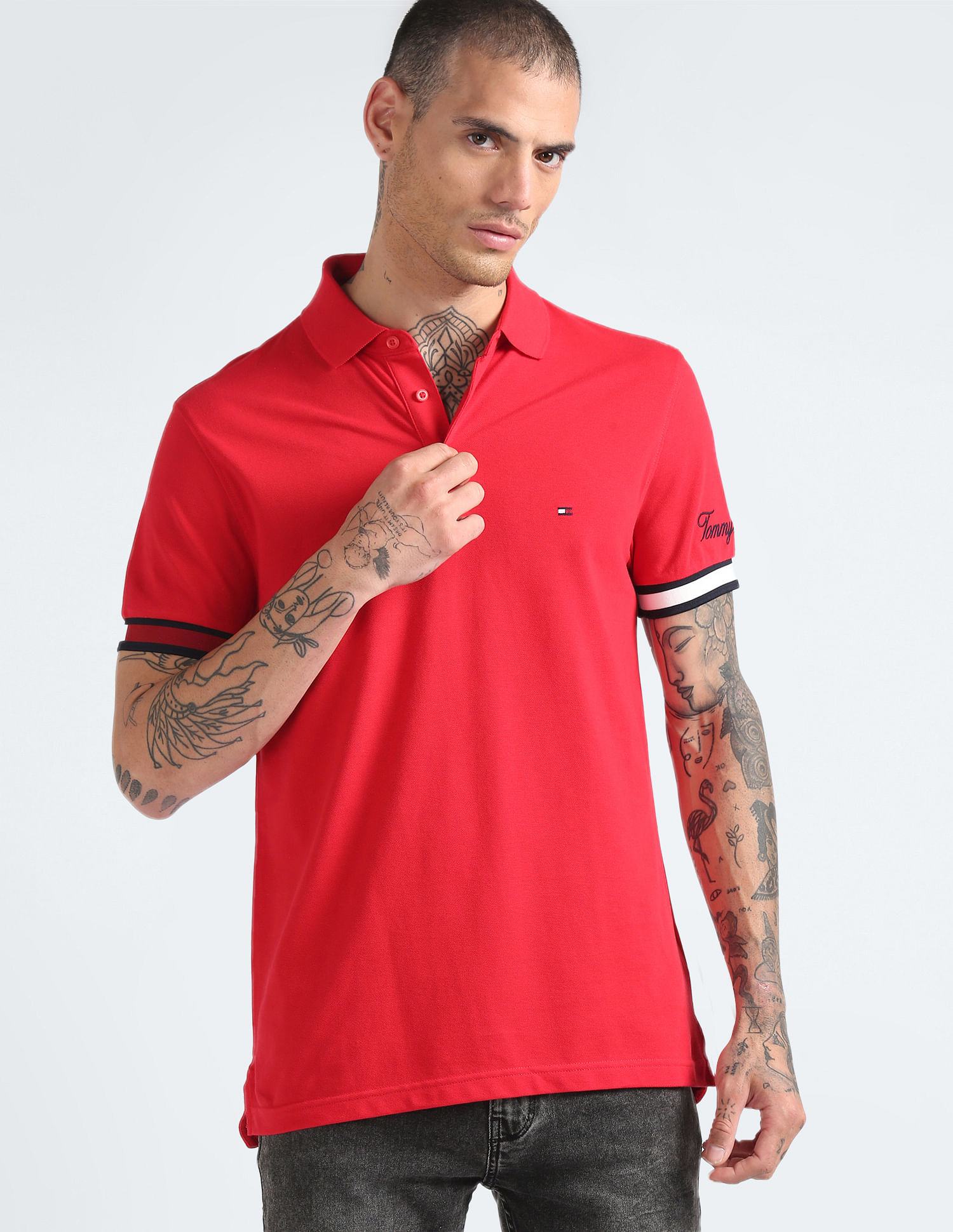 Buy Tommy Hilfiger Slim Fit Sustainable Polo Shirt - NNNOW.com