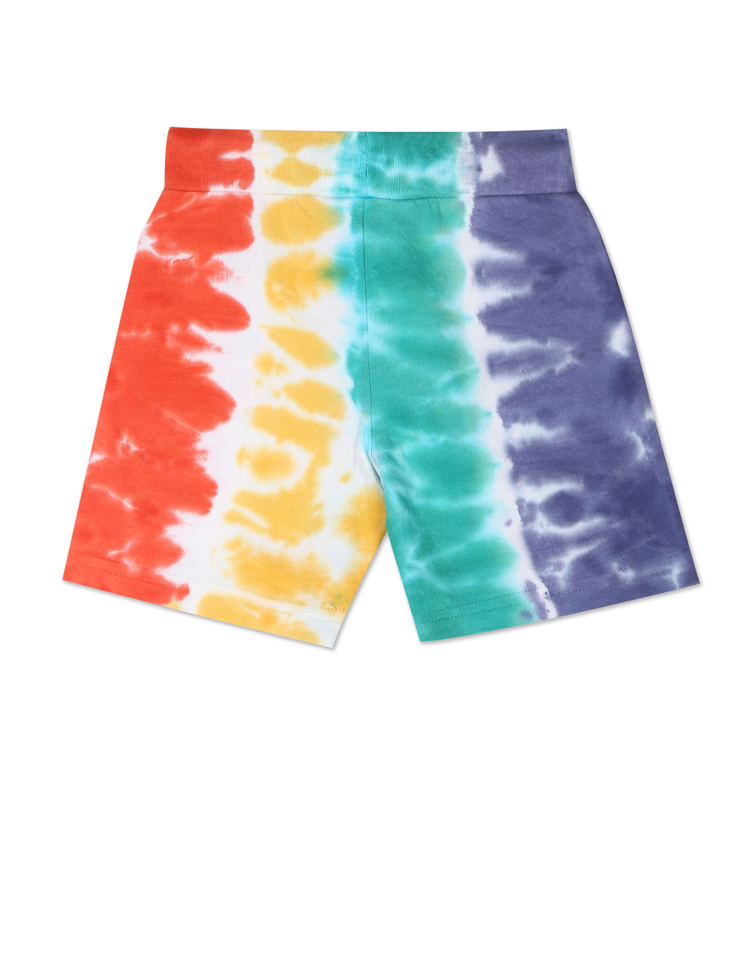 U.S. Polo Assn. Kids Boys Tie-Dye Cotton Coordinate Shorts