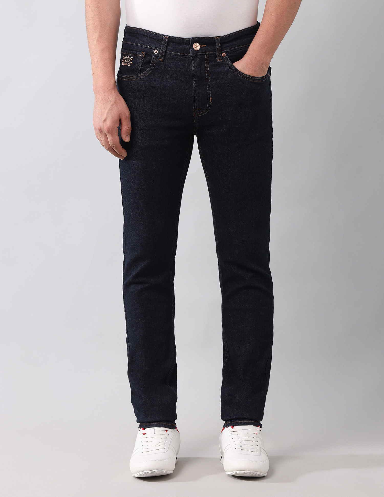 U.S. Polo Assn. Denim Co. Regallo Skinny Fit Blue Authentic Denim Jeans