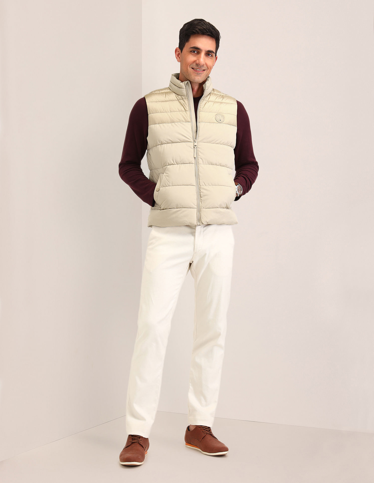U.S. Polo Assn. Colour blocked Regular fit Jacket