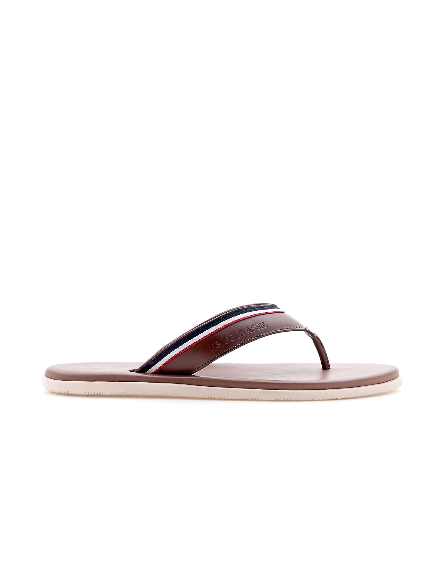 U.S. Polo Assn. Men V-Strap Cornel Flip Flops
