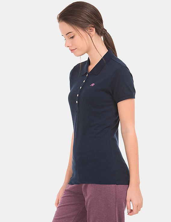 Aeropostale Pique Regular Fit Polo Shirt