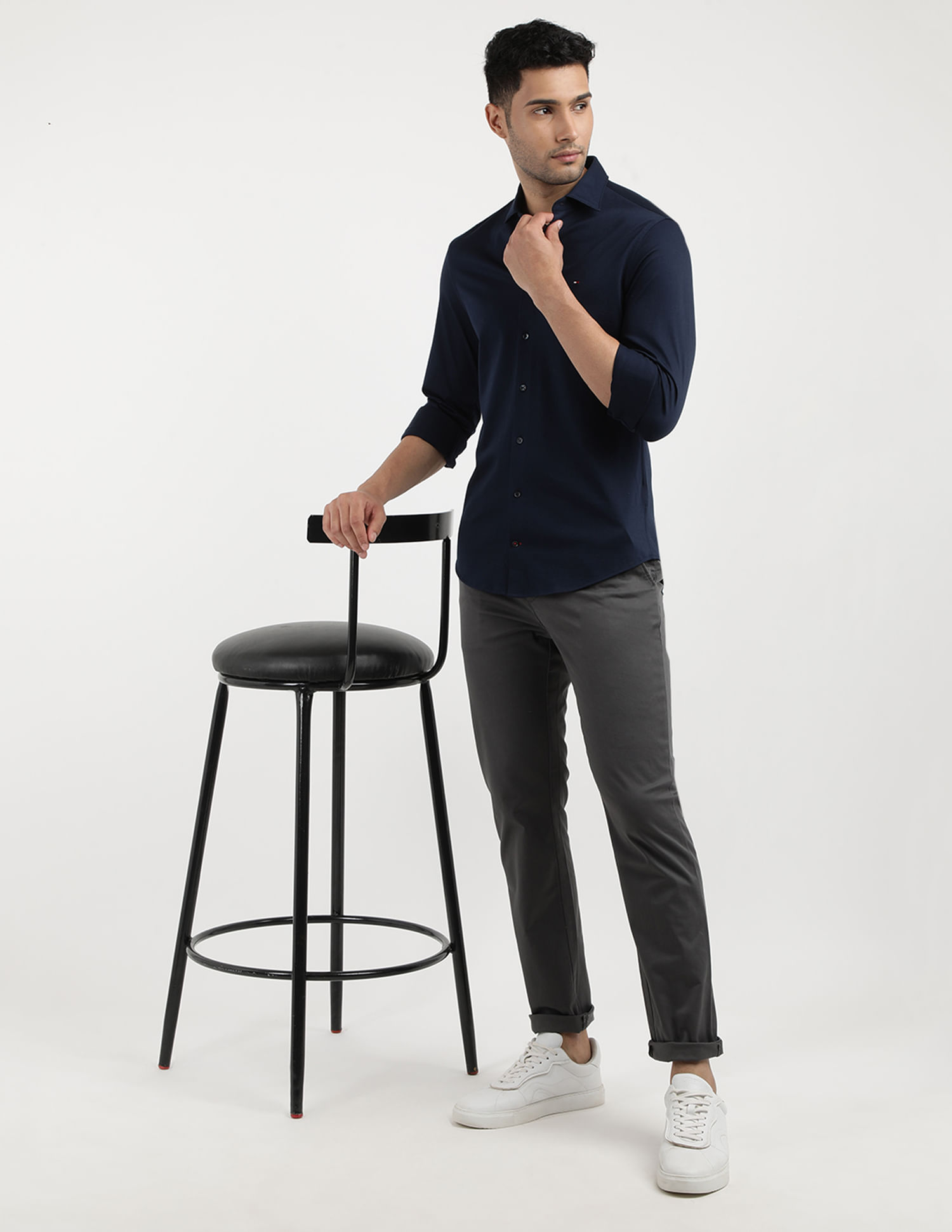 Tommy Hilfiger Solid Slim Fit Shirt