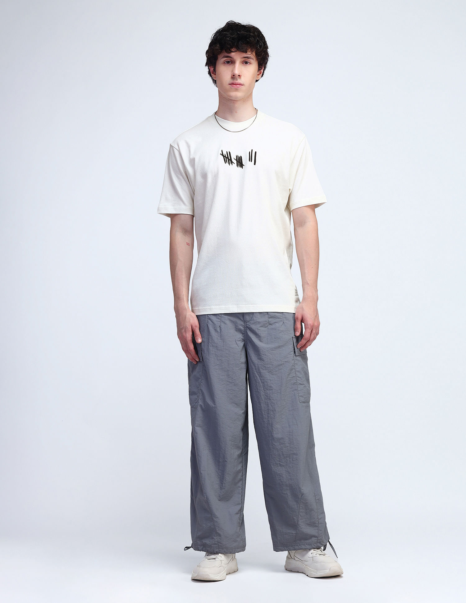 Flying Machine Cotton Relaxed Fit T-Shirt