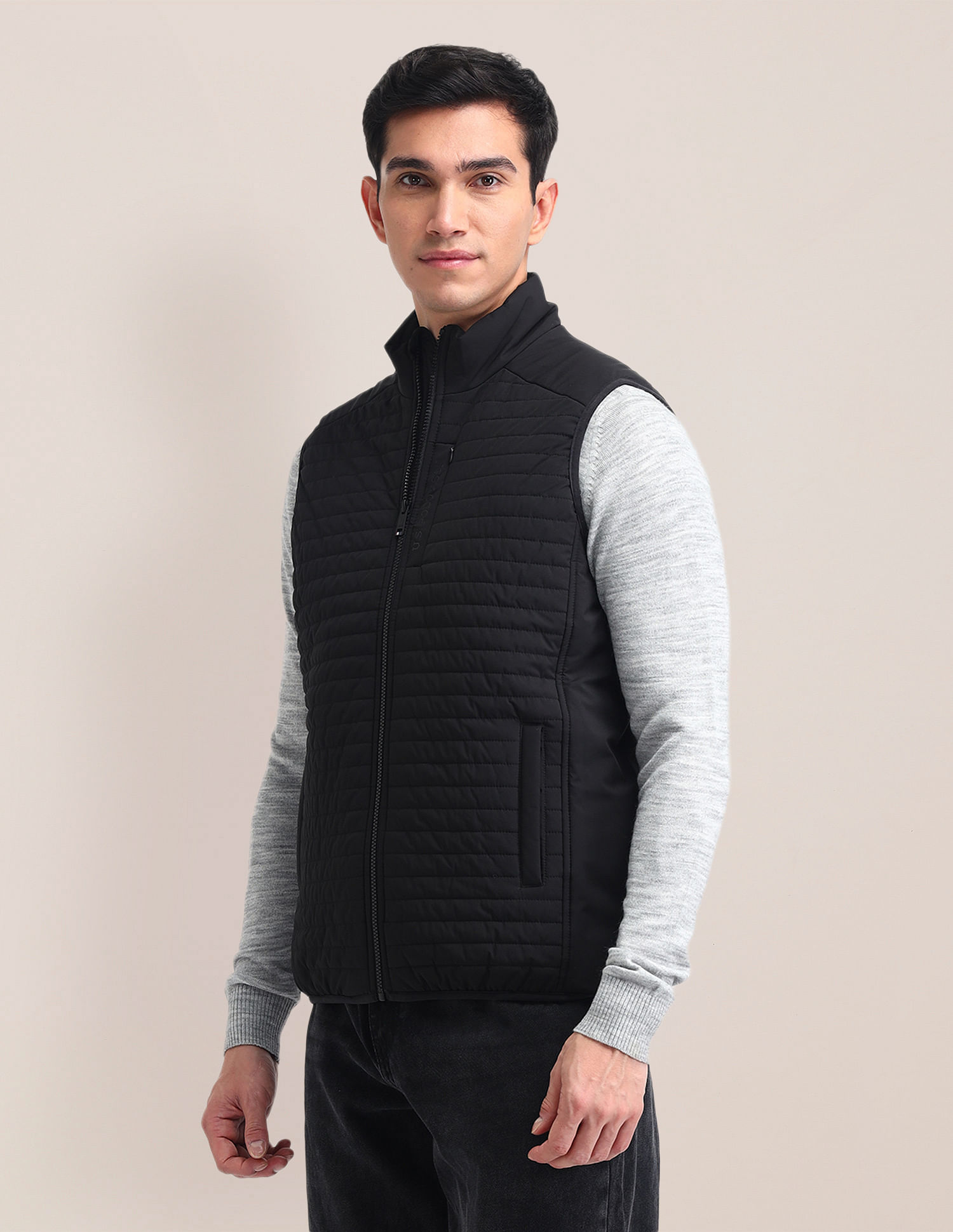 U.S. Polo Assn. USJCKS0646 BLACK Mens Jackets