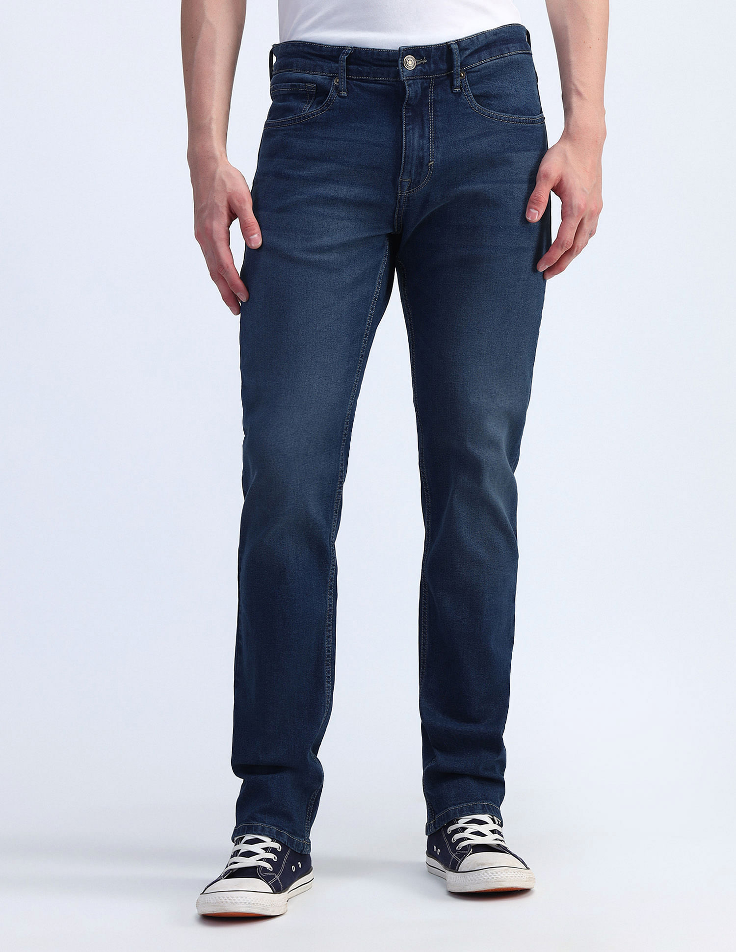 Flying Machine Freddie Slim Straight Fit Jeans