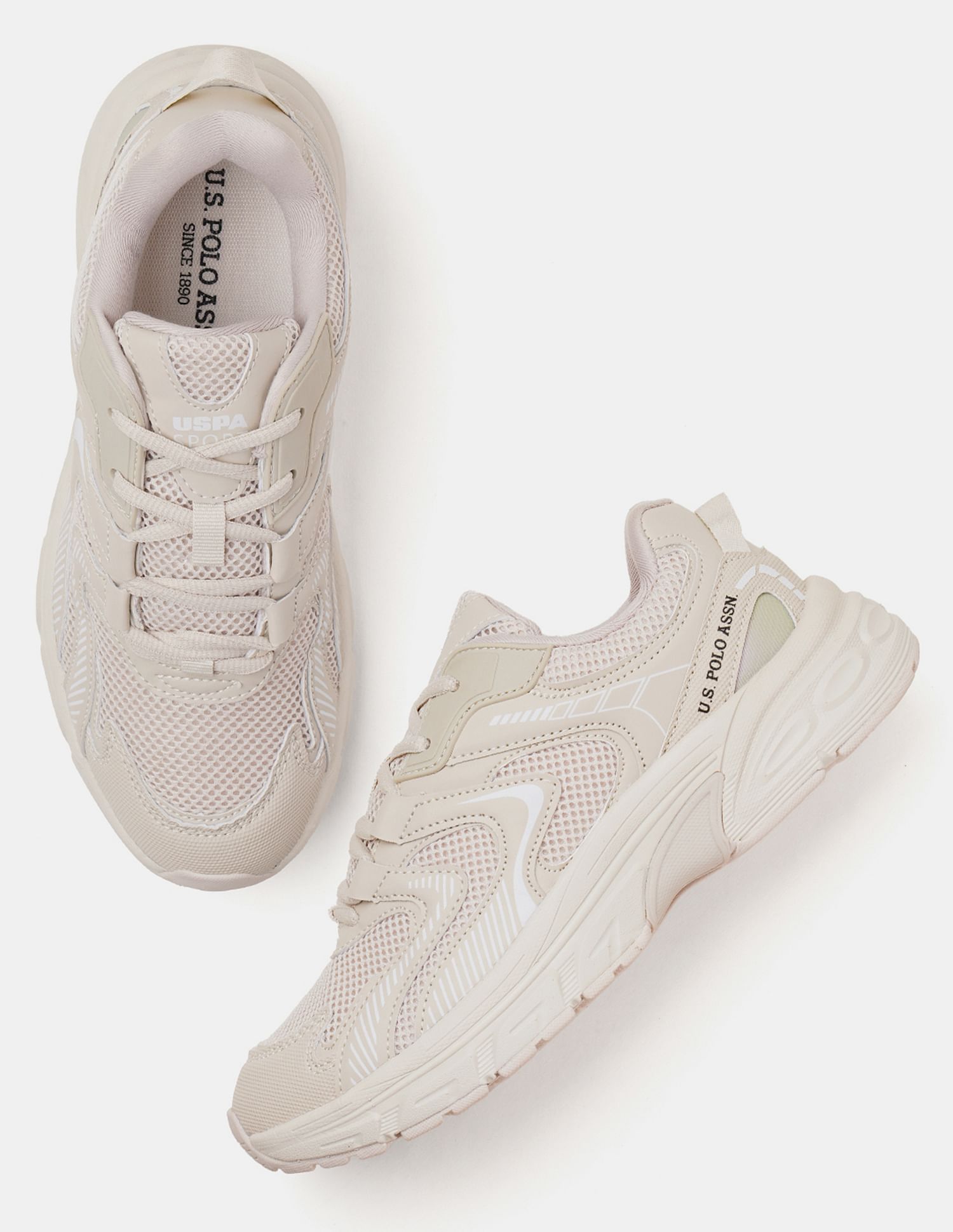 U.S. Polo Assn. Women So-Young Colour Blocked Sneakers