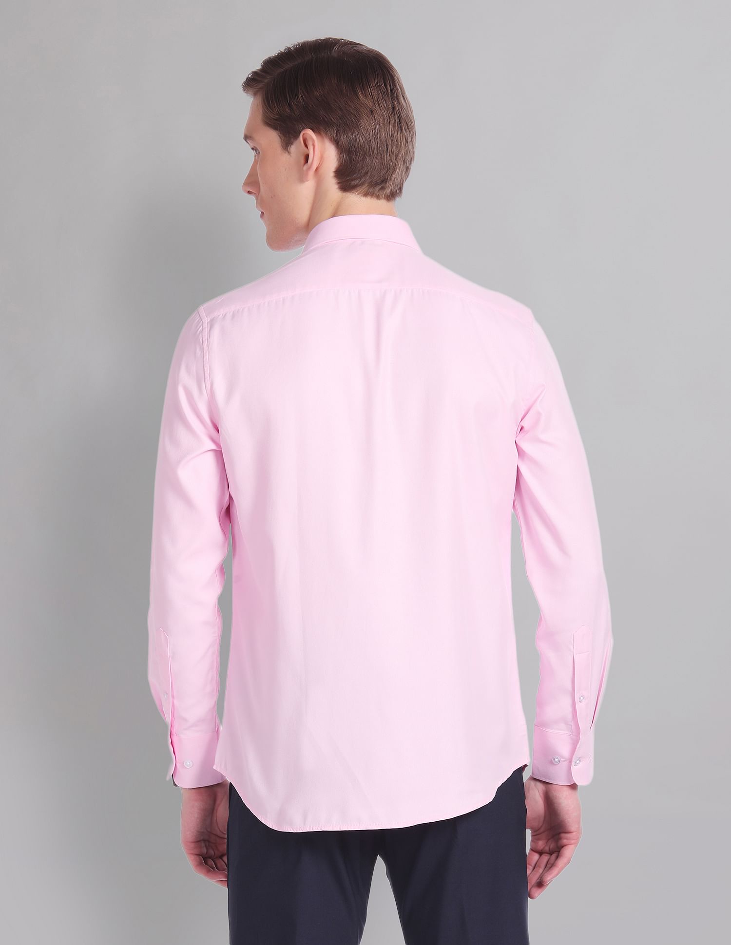 AD by Arvind Sartorial Dobby Shirt