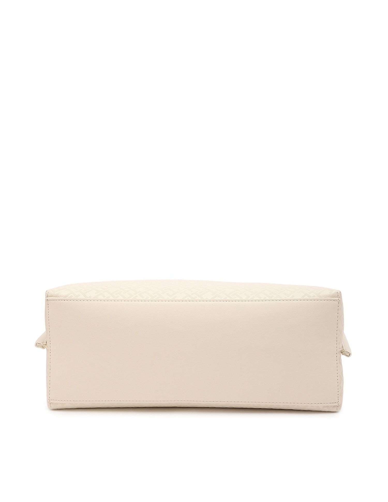 Tommy Hilfiger Logo Beige Pu Handbags