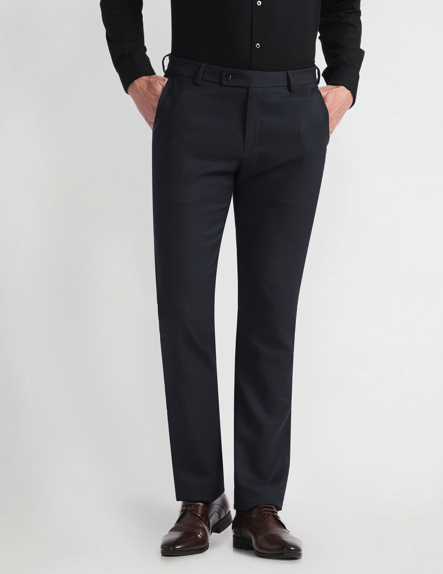 Arrow Smart Flex Slim Fit Trousers