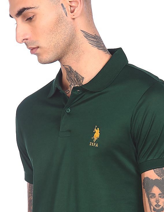 U.S. Polo Assn. Short Sleeve Solid Polo Shirt