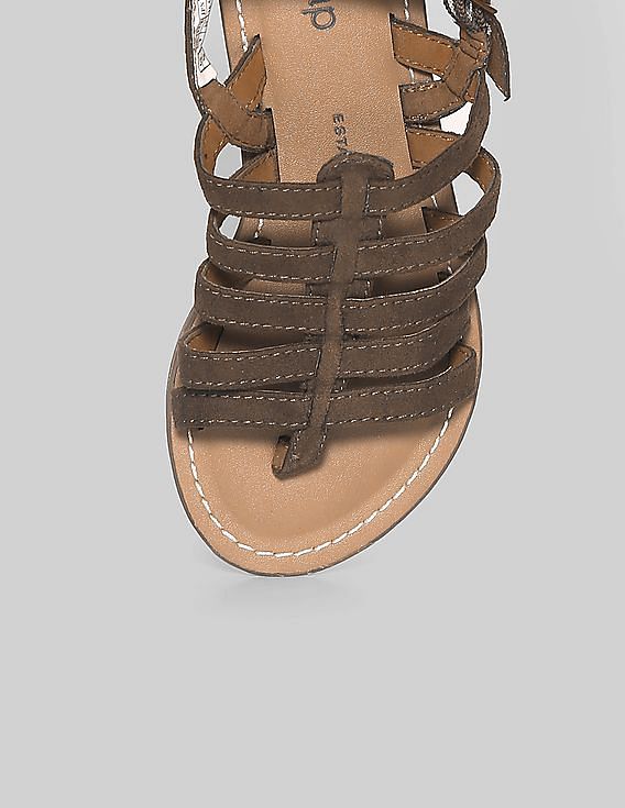 Buy GAP Girls Brown Gladiator Sandals NNNOW