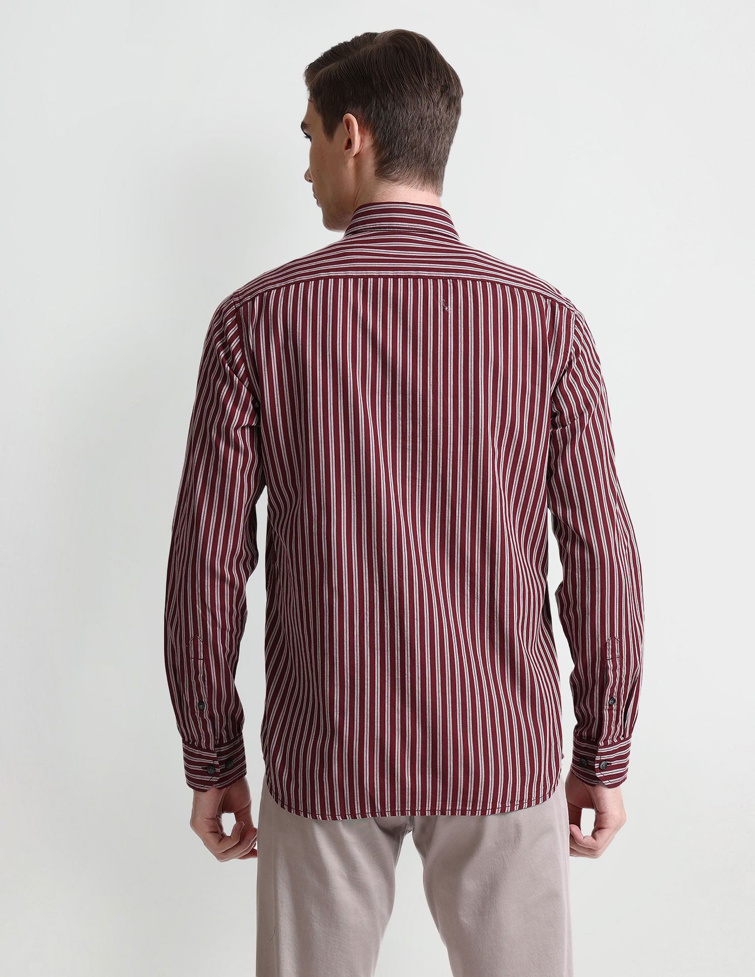 Arrow Sport Manhattan Slim Fit Cotton Shirt