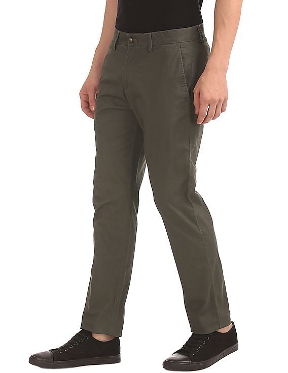 U.S. Polo Assn. Slim Fit Printed Trousers