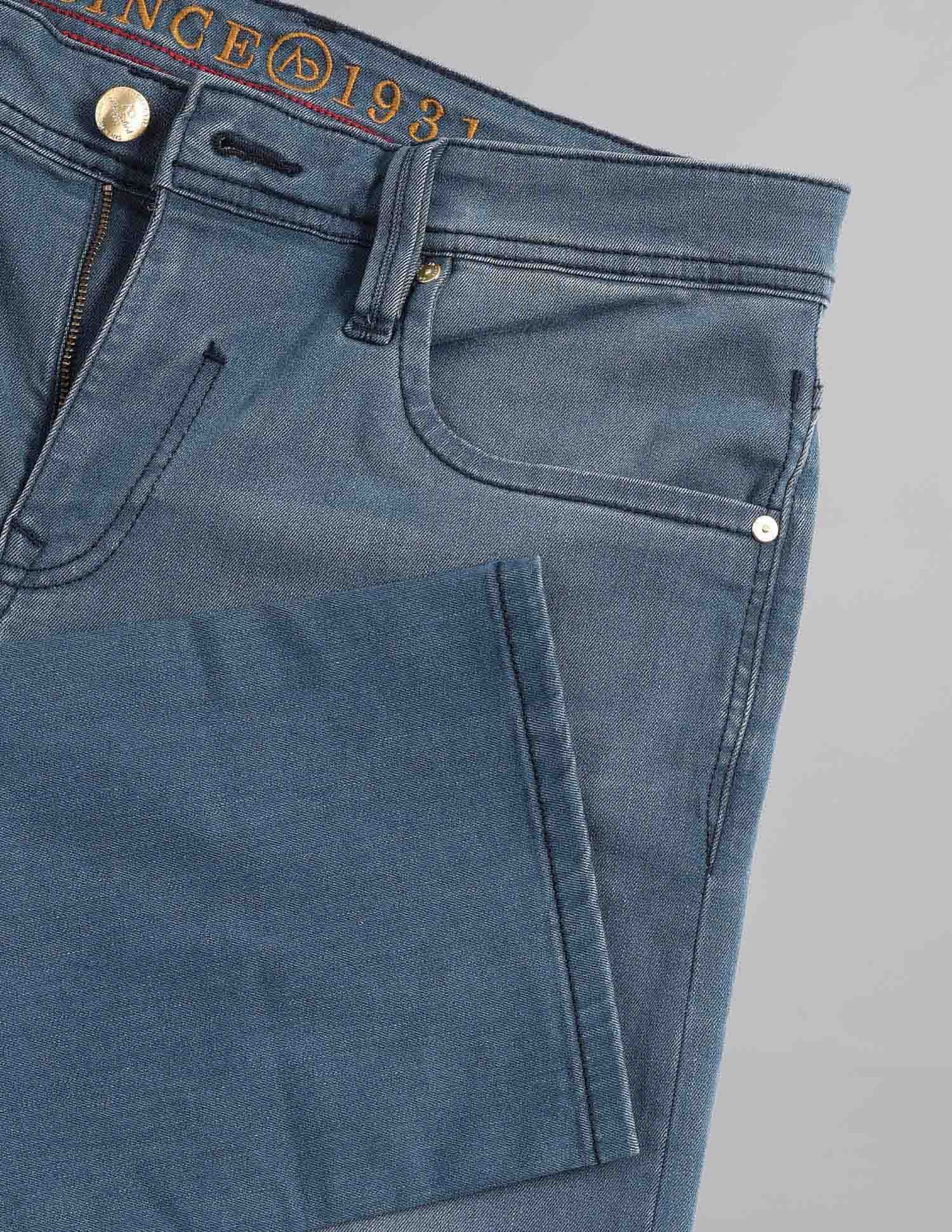 AD by Arvind Regular Fit Luxe Hypermove Jeans