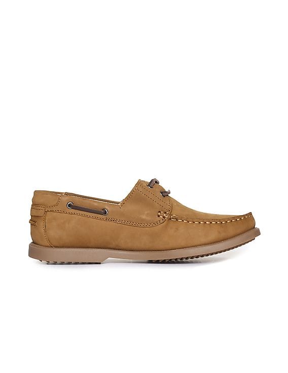 Suede Leather Niaam Boat Shoes 